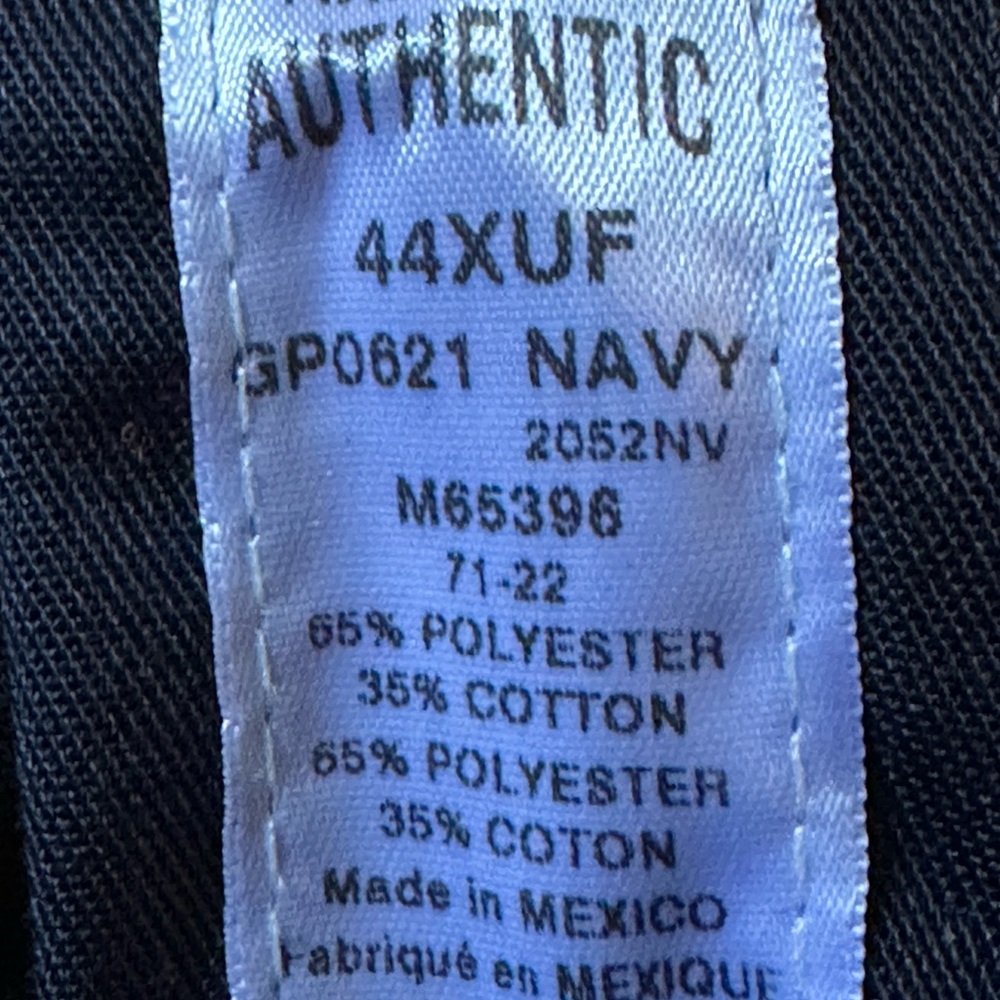 Authentic Navy Men's Cargo Pants